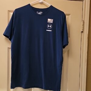 Under Armour Navy Blue Short Sleeve Tee